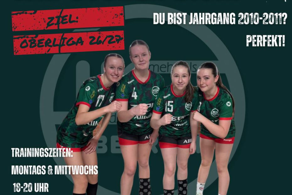 HSV Überruhr - wB - wir suchen dich