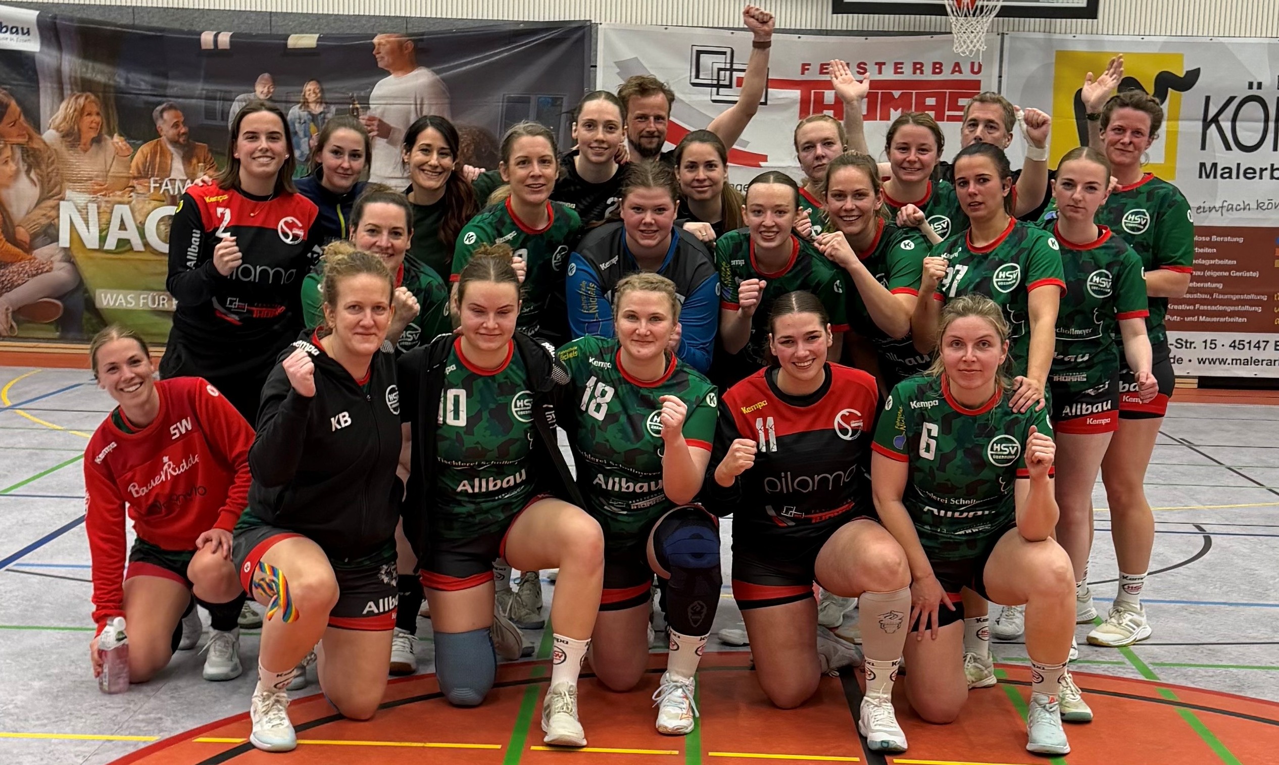 Team der 3. Damen des HSV Überruhr